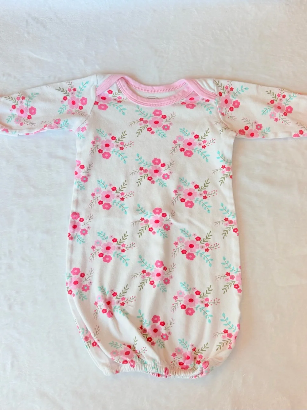 Luvable Friends - Pink 2-Pack Gown Set